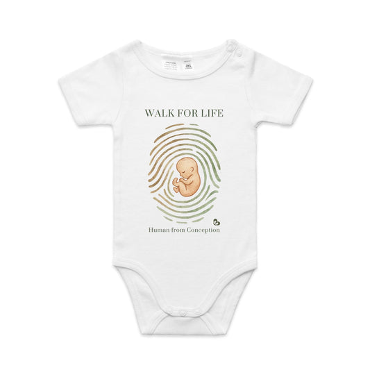 Baby Onesie Human From Conception 2026